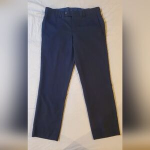 Saks Fifth Avenue Wool Classic Navy Men's Trousers Ford Pants